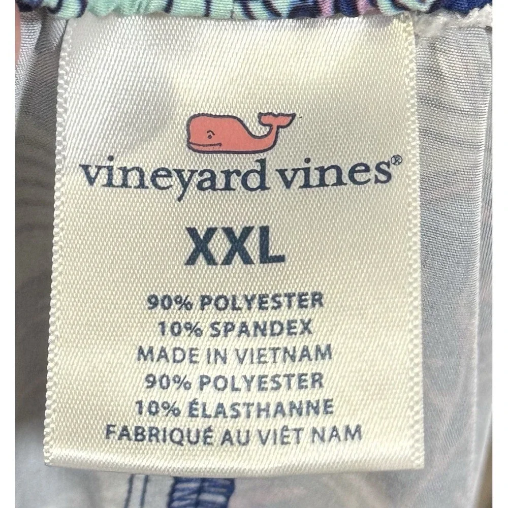 Vineyard Vines Chappy Swim Trunks Men's Size 42 Fish Coral 7